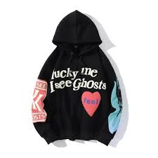 Kanye West – Redefining Fashion with the  Lucky Me I See Ghosts Hoodie