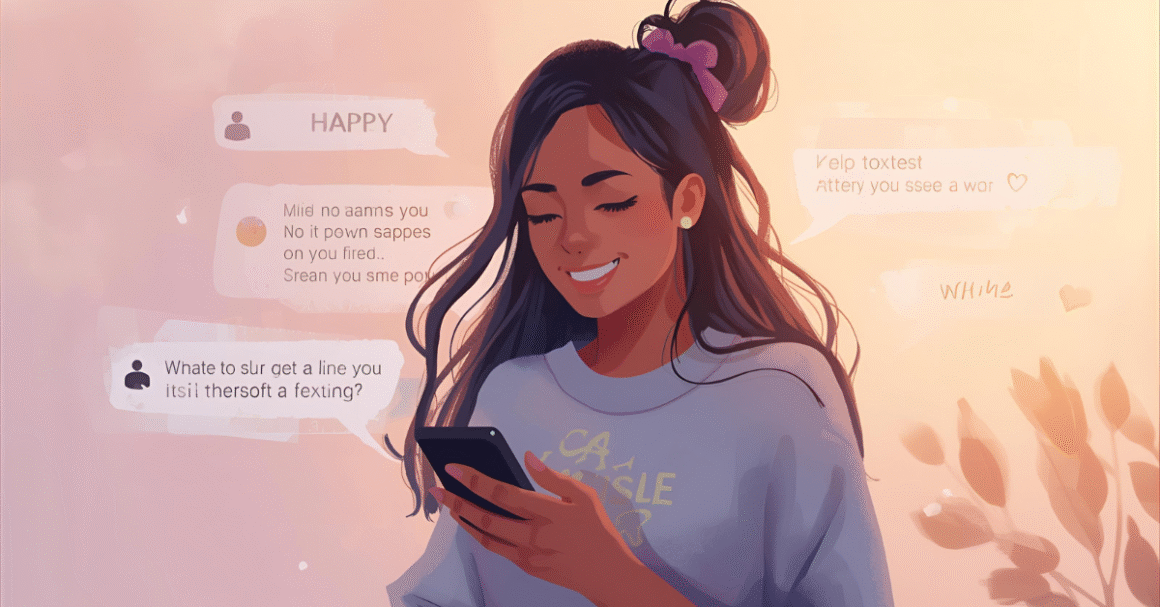 Overcoming Social Anxiety Through Texting